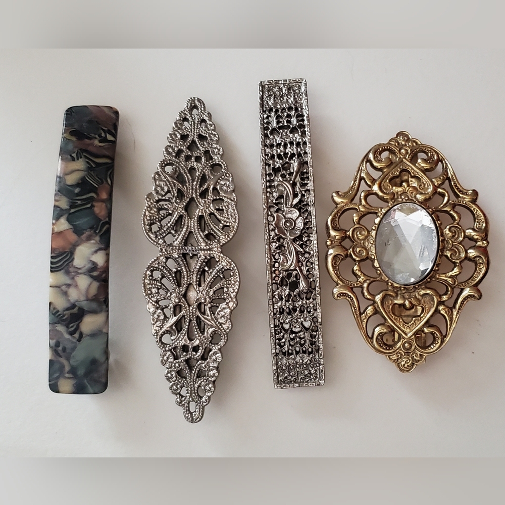 Vintage 1990's Hair Clips